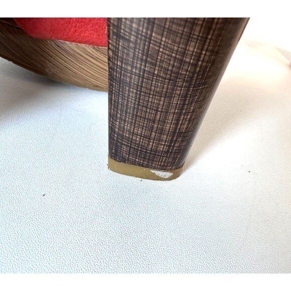 Gianni Bini T-Strap Leather Mules Heels Orange & Brown US 8M - Picture 8 of 10